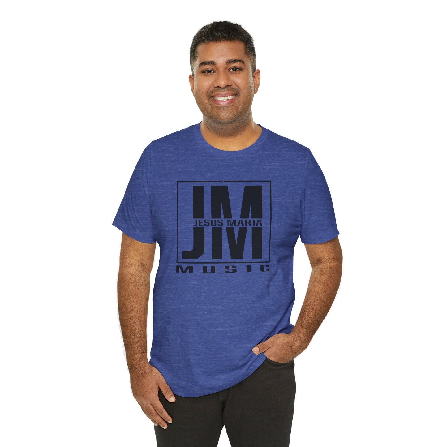 Jesus Maria Music (Jersey Short Sleeve Tee) Available in 10 colors