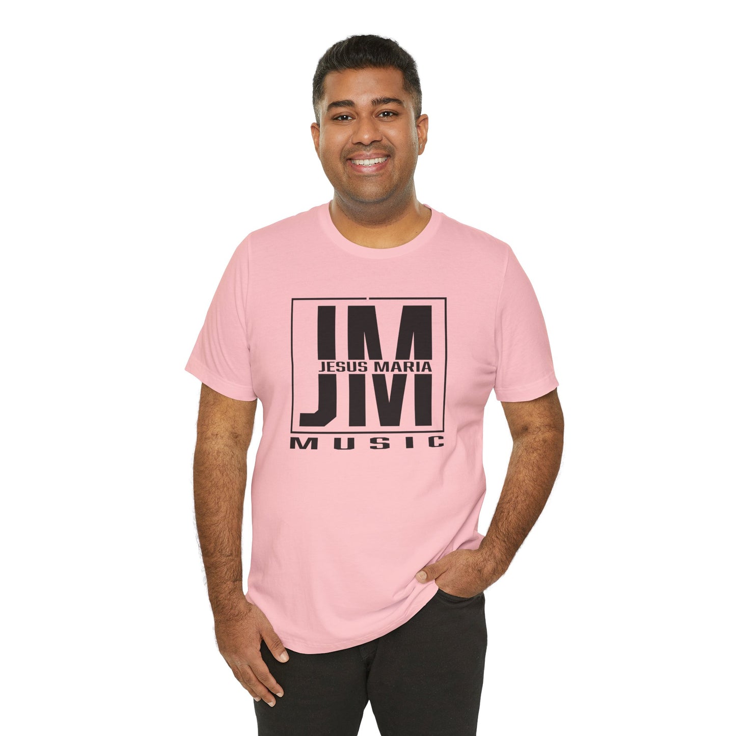 Jesus Maria Music (Jersey Short Sleeve Tee) Available in 10 colors