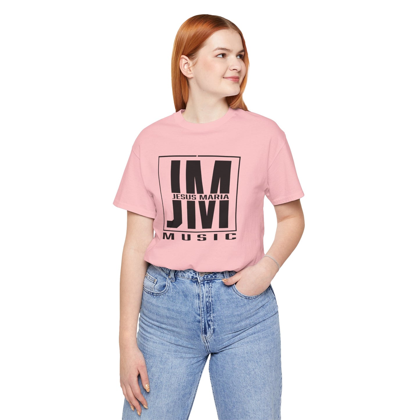 Jesus Maria Music (Jersey Short Sleeve Tee) Available in 10 colors