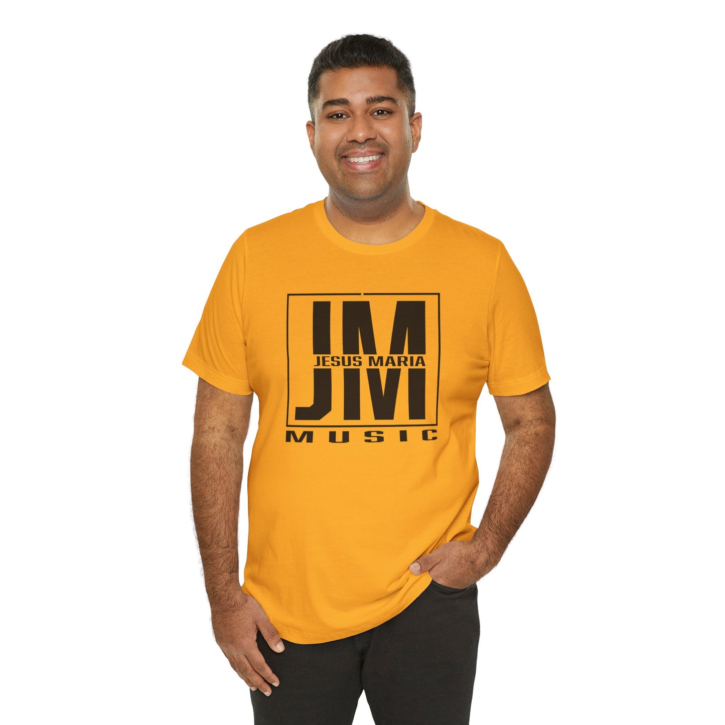 Jesus Maria Music (Jersey Short Sleeve Tee) Available in 10 colors