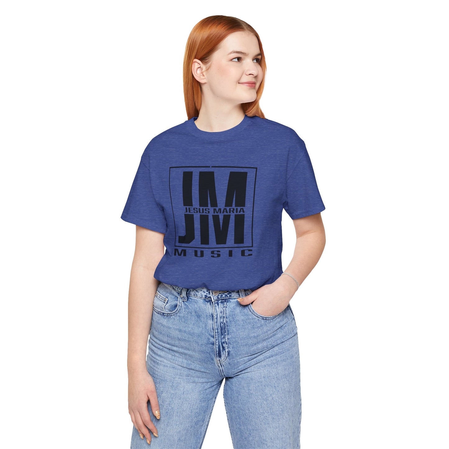 Jesus Maria Music (Jersey Short Sleeve Tee) Available in 10 colors