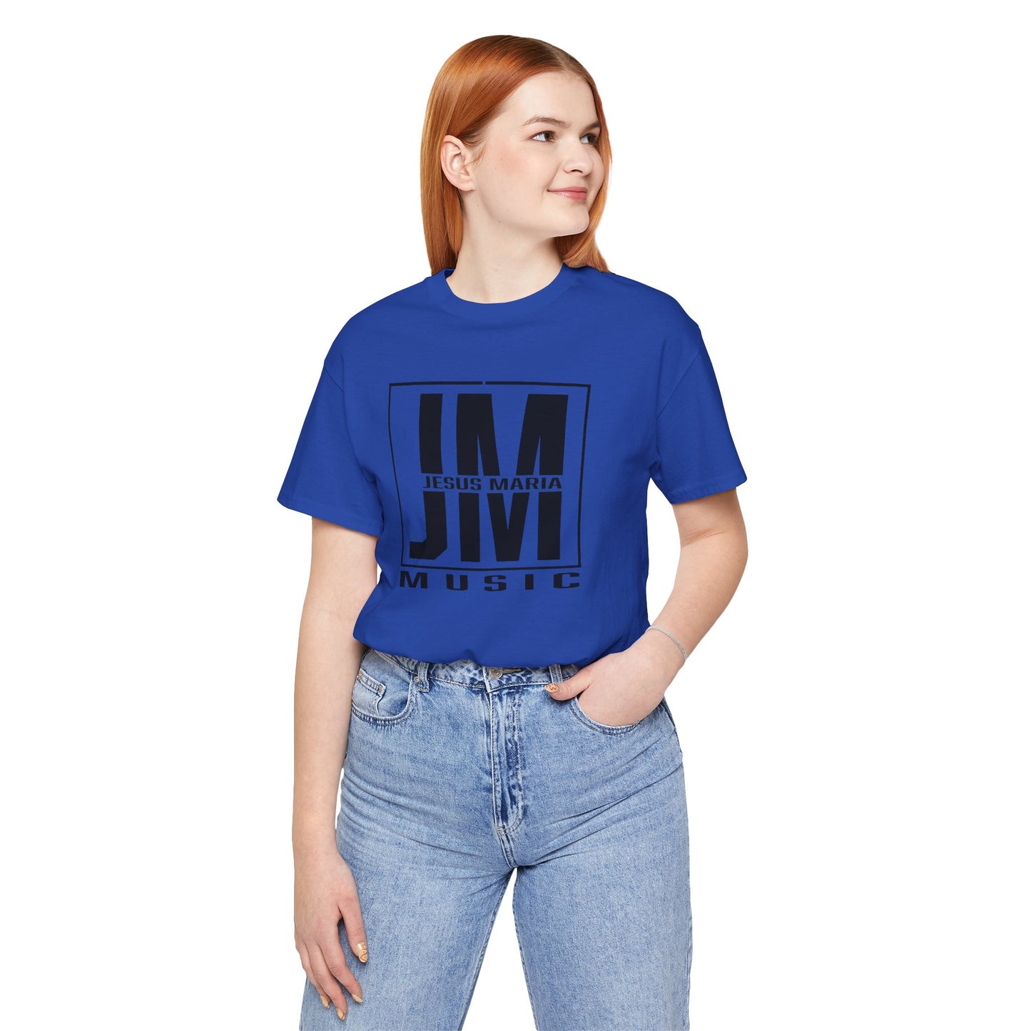 Jesus Maria Music (Jersey Short Sleeve Tee) Available in 10 colors