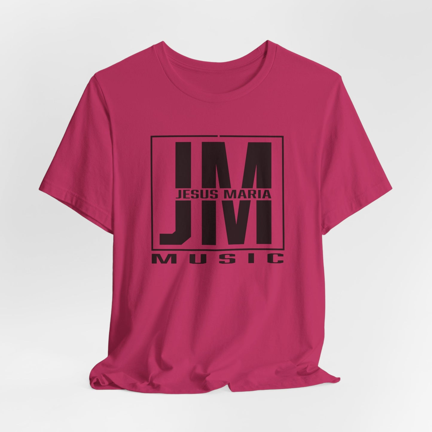 Jesus Maria Music (Jersey Short Sleeve Tee) Available in 10 colors