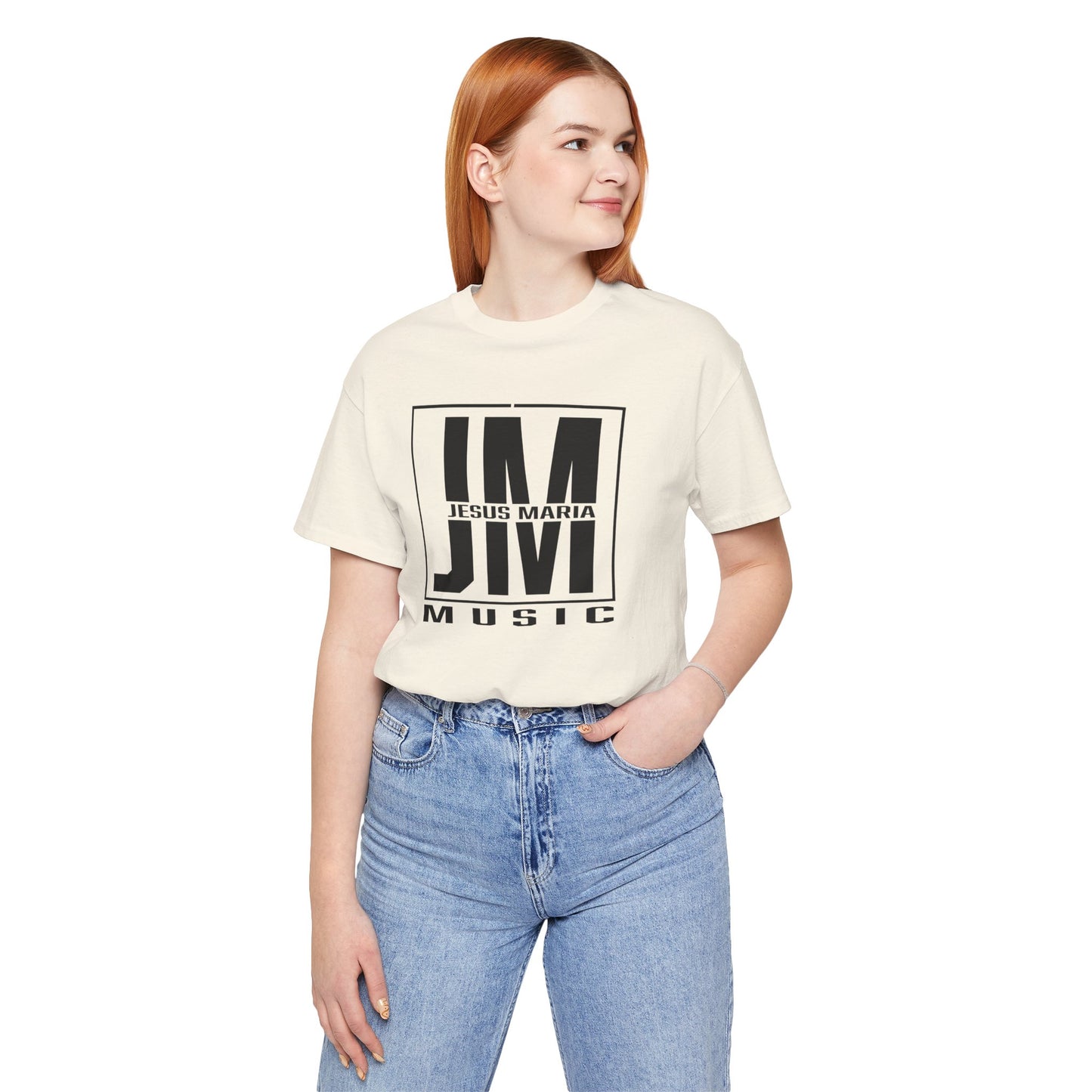 Jesus Maria Music (Jersey Short Sleeve Tee) Available in 10 colors