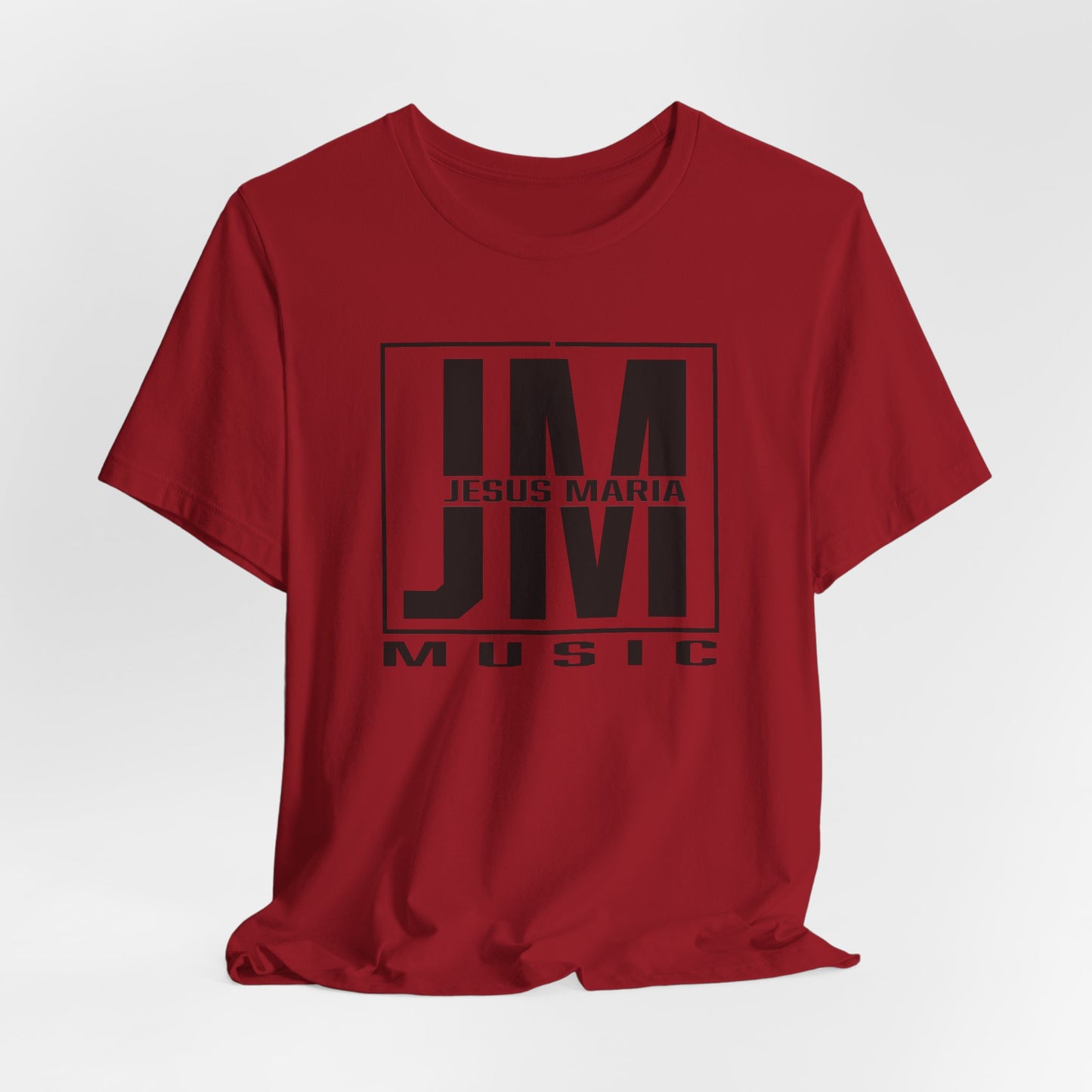 Jesus Maria Music (Jersey Short Sleeve Tee) Available in 10 colors