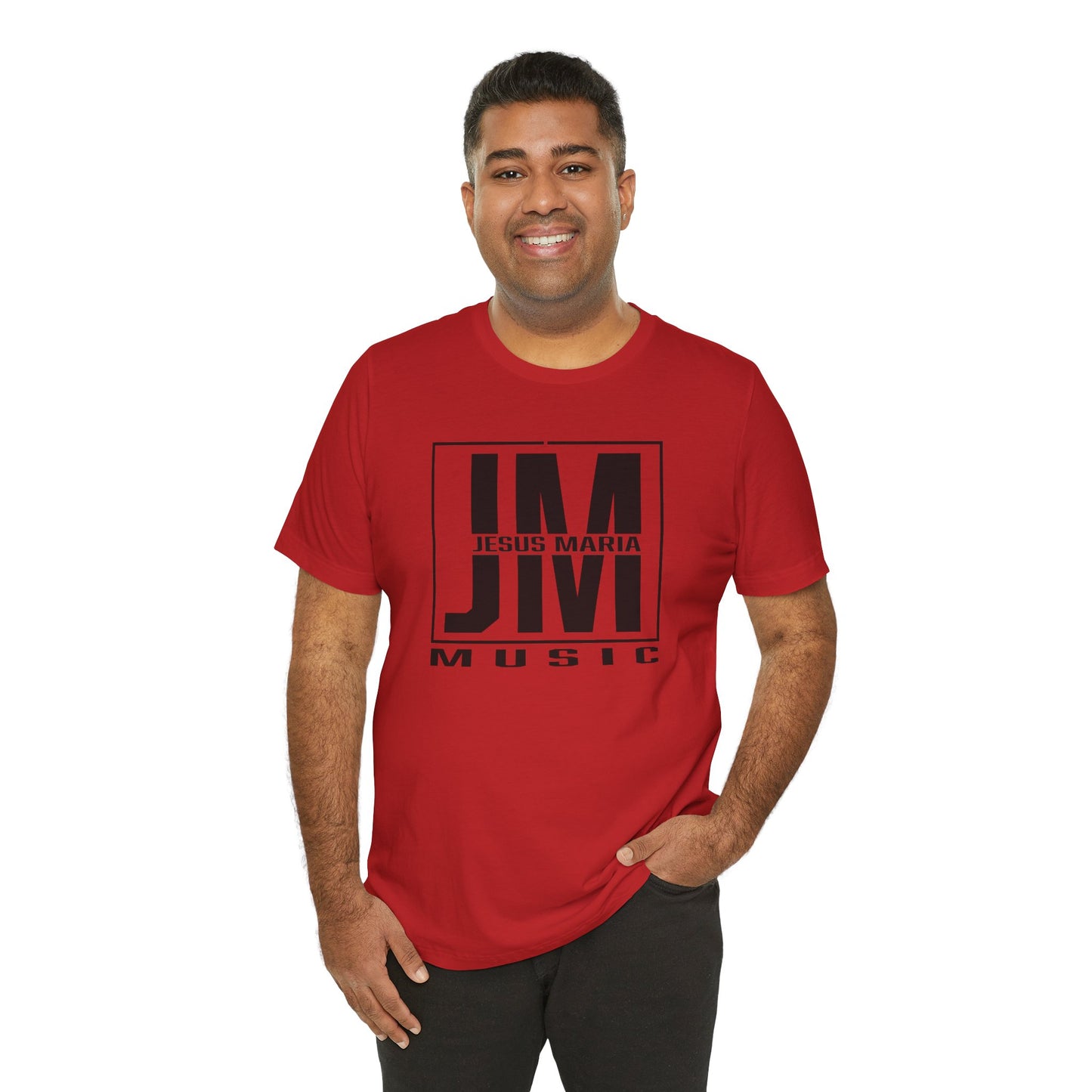 Jesus Maria Music (Jersey Short Sleeve Tee) Available in 10 colors