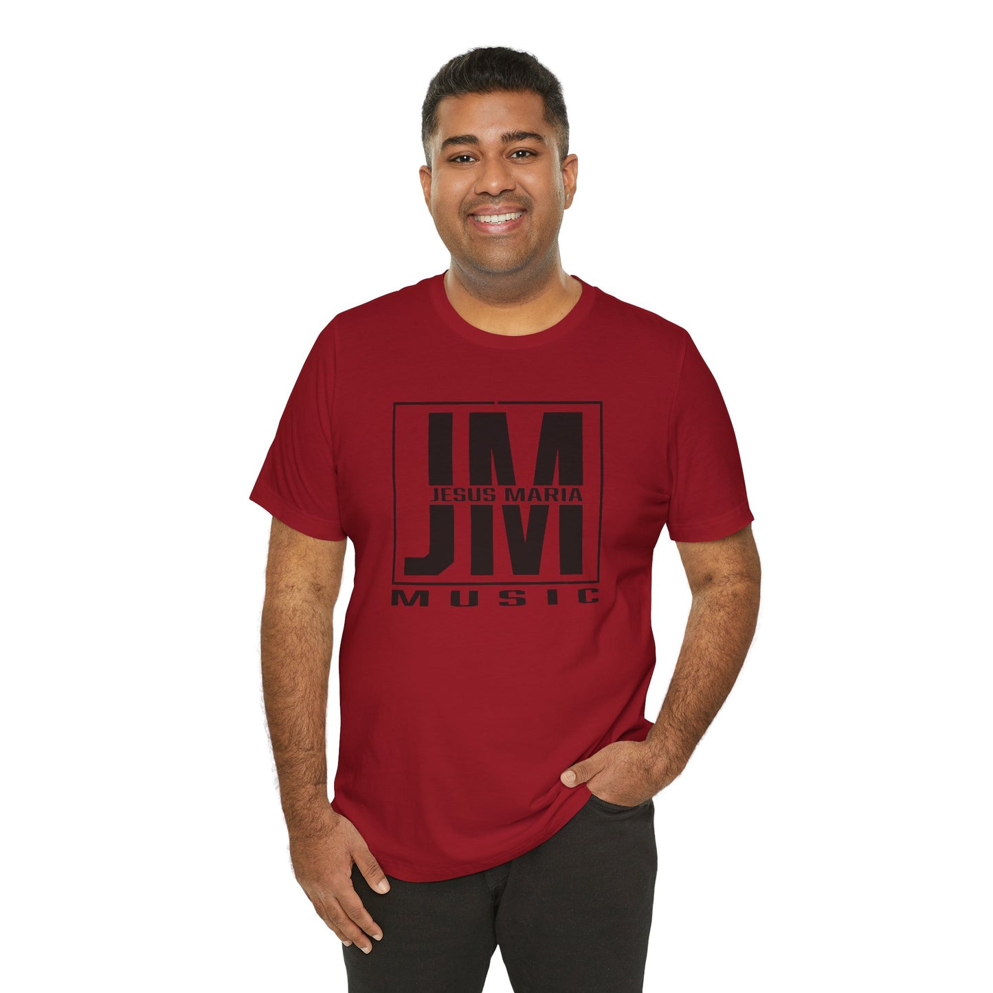 Jesus Maria Music (Jersey Short Sleeve Tee) Available in 10 colors