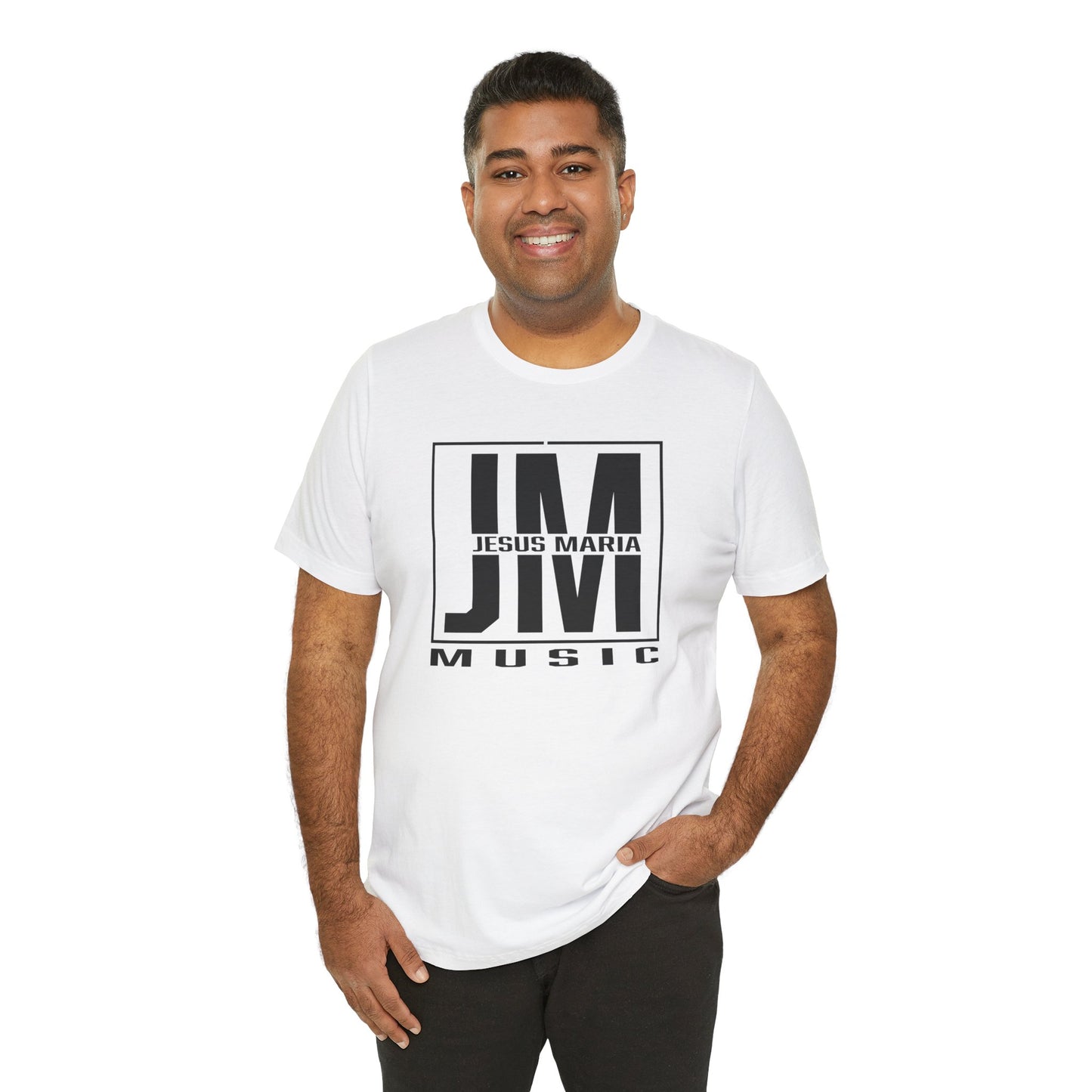 Jesus Maria Music (Jersey Short Sleeve Tee) Available in 10 colors