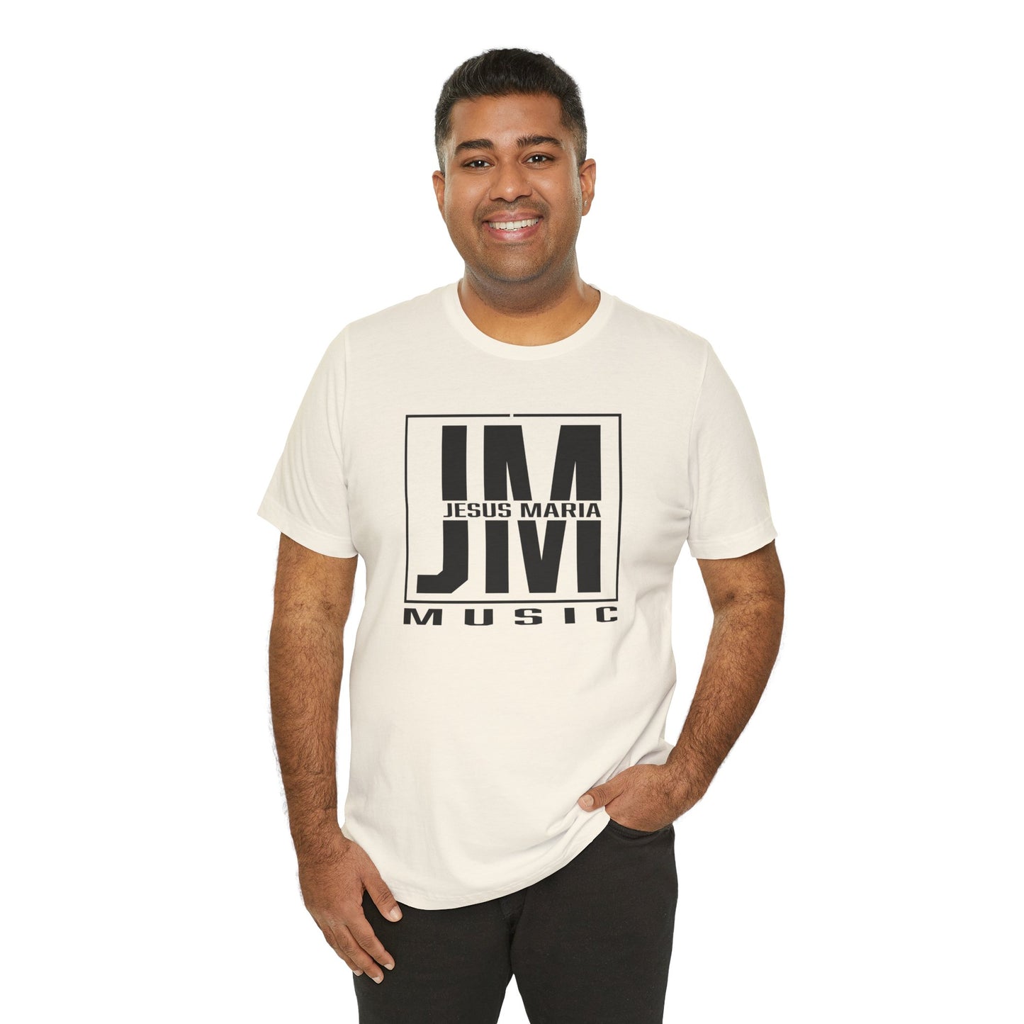 Jesus Maria Music (Jersey Short Sleeve Tee) Available in 10 colors