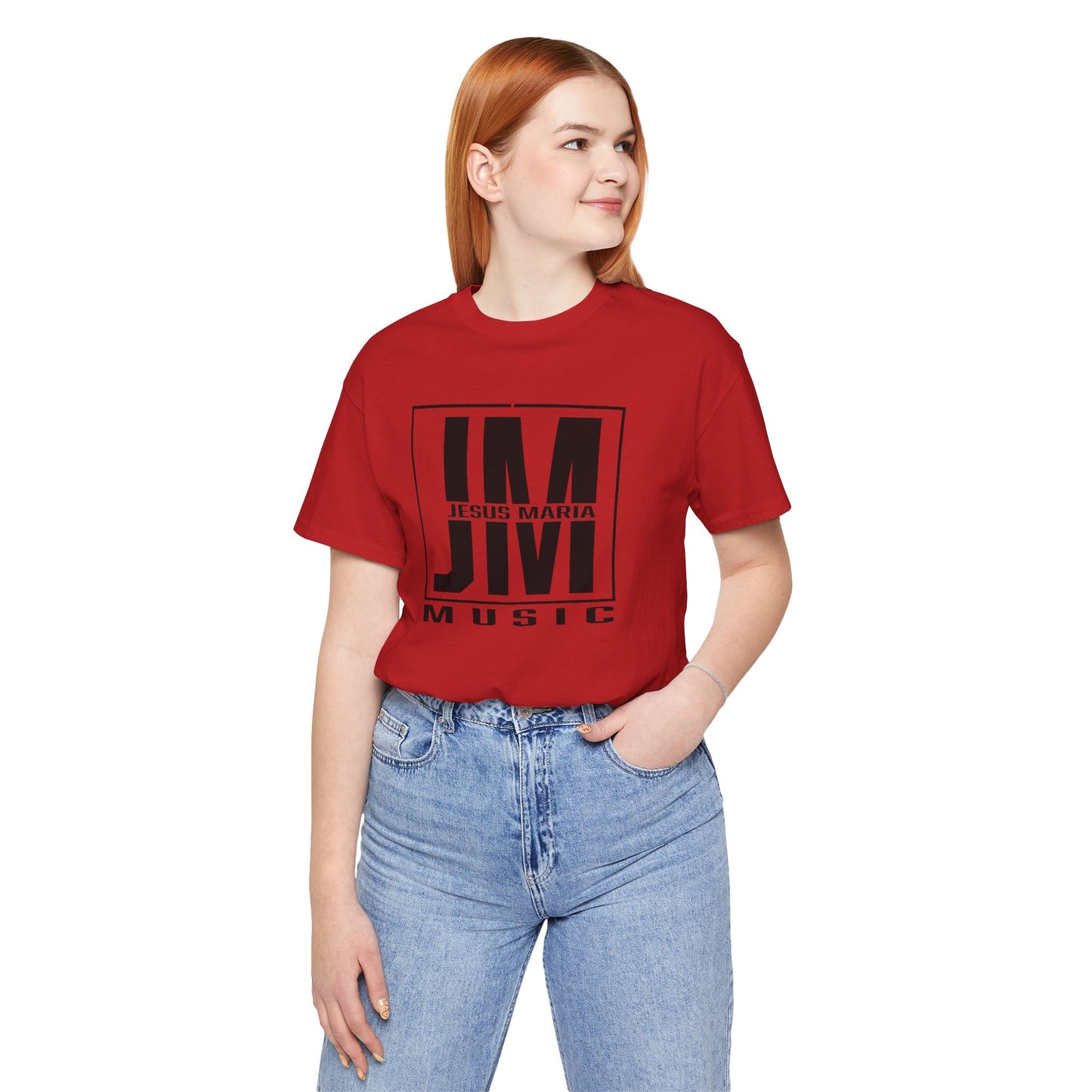 Jesus Maria Music (Jersey Short Sleeve Tee) Available in 10 colors