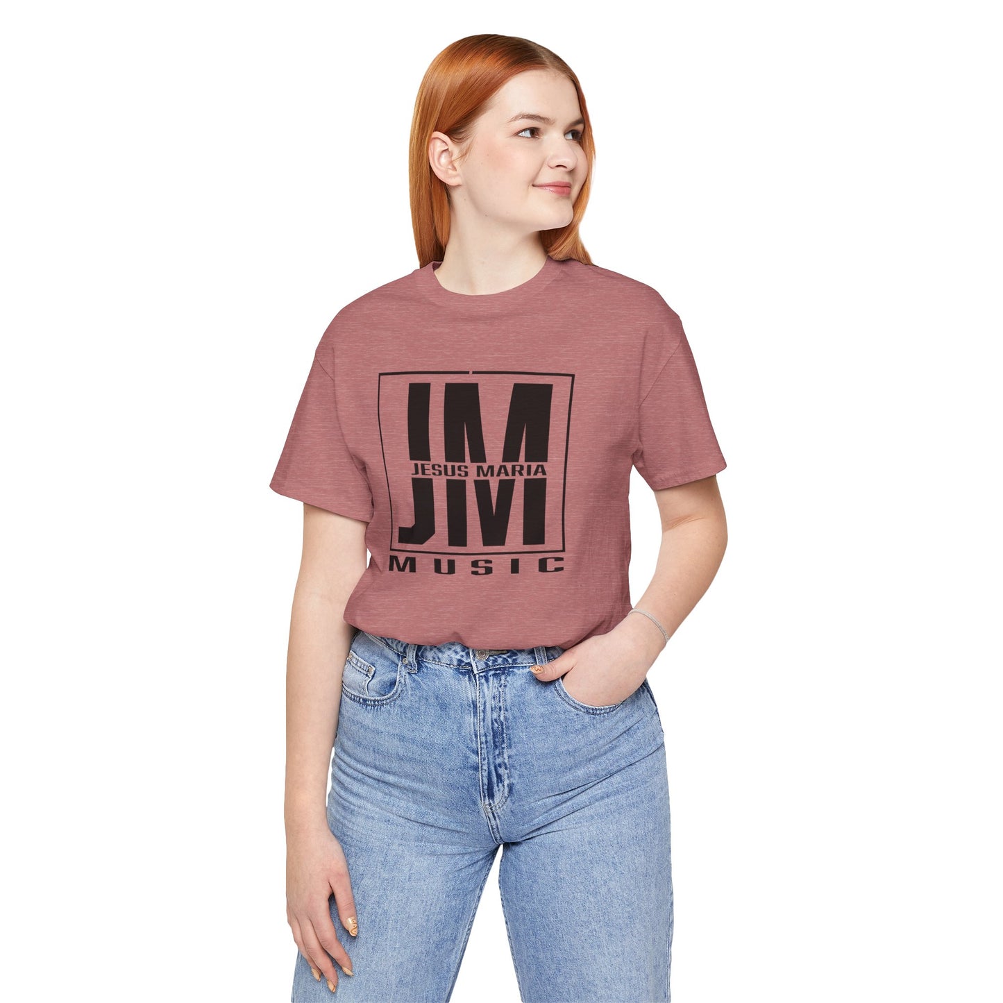 Jesus Maria Music (Jersey Short Sleeve Tee) Available in 10 colors
