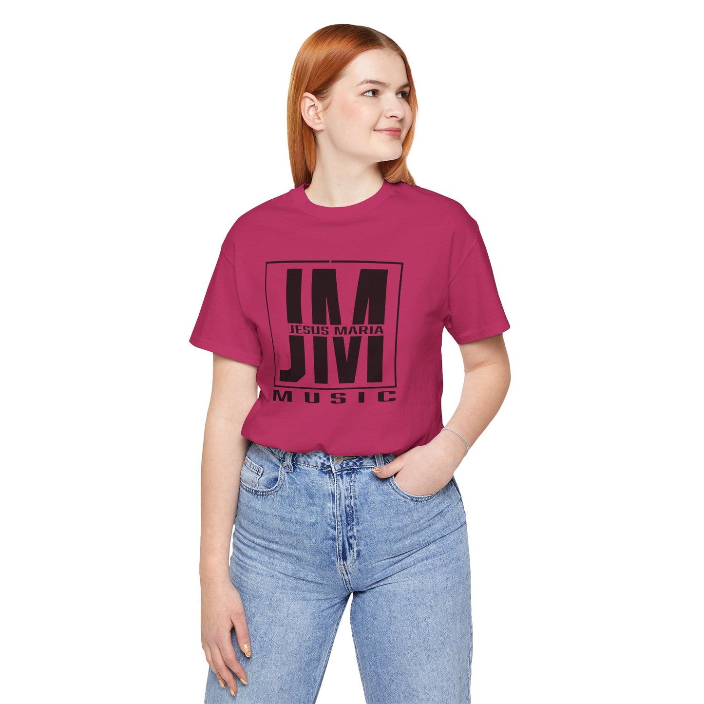 Jesus Maria Music (Jersey Short Sleeve Tee) Available in 10 colors