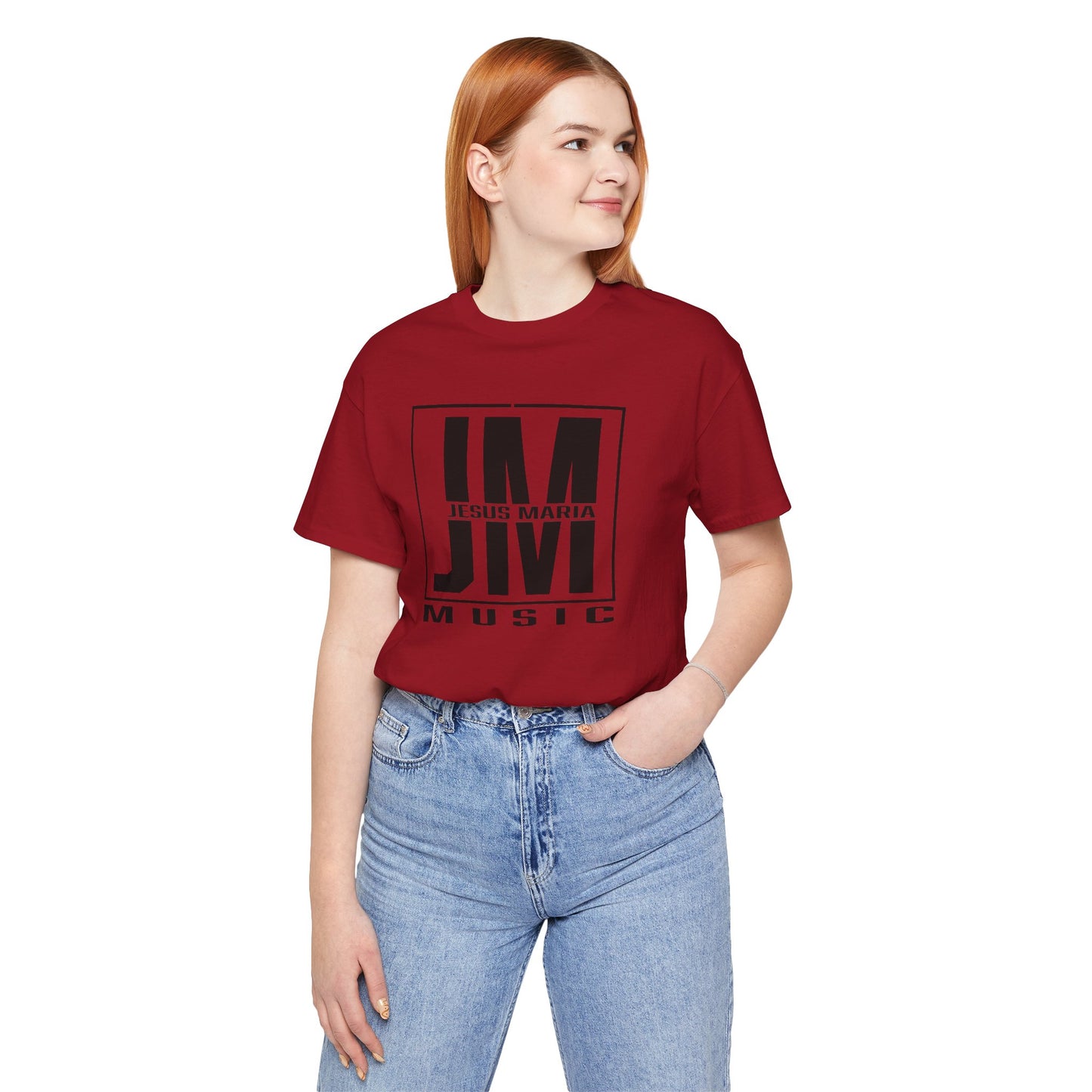 Jesus Maria Music (Jersey Short Sleeve Tee) Available in 10 colors